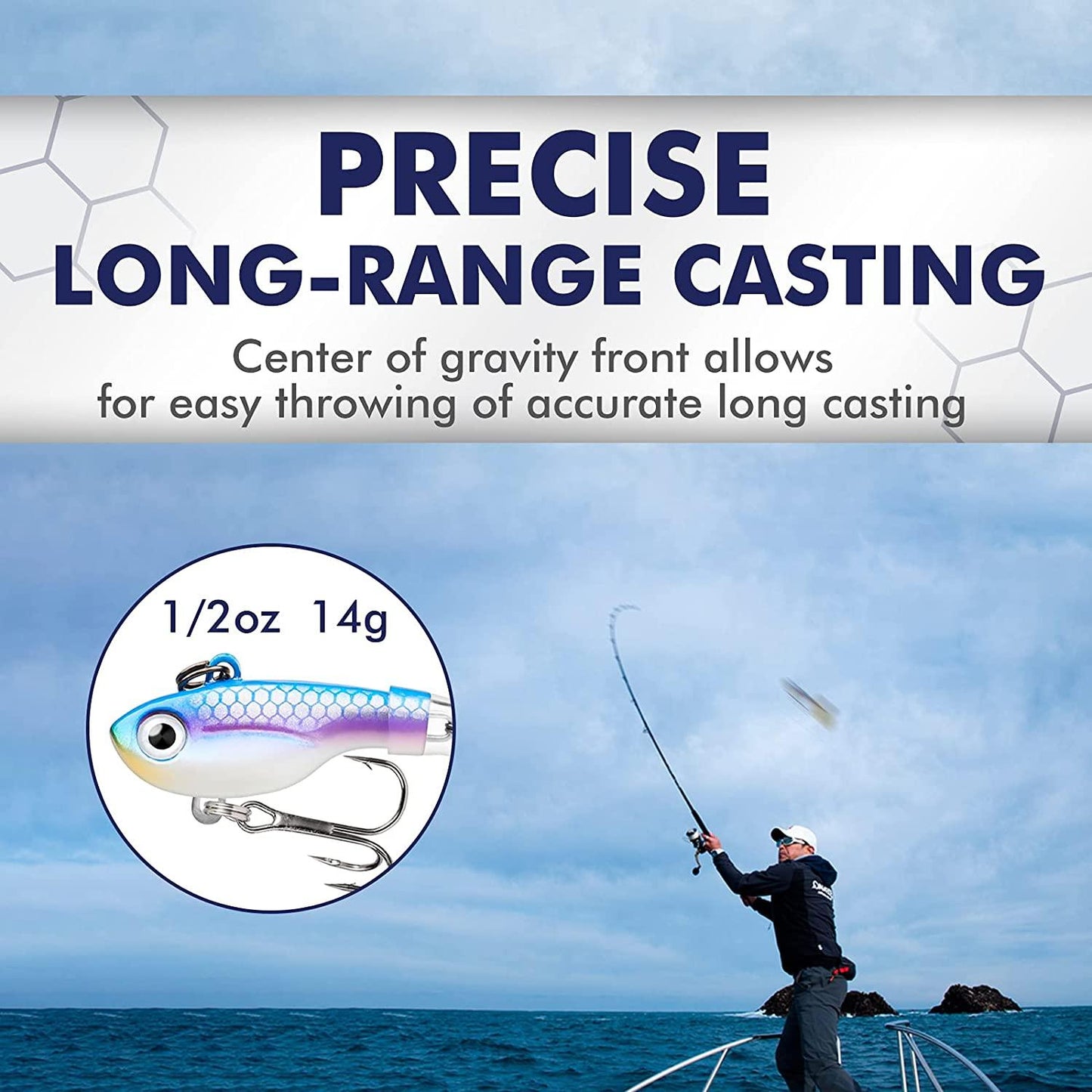 TRUSCEND Metal Fishing Lure with Spinner Blade - Truscend Fishing