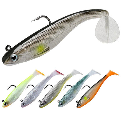 TRUSCEND Soft Bass Fishing Lure Shaking Shad Paddle Tail Swimbait - Truscend Fishing