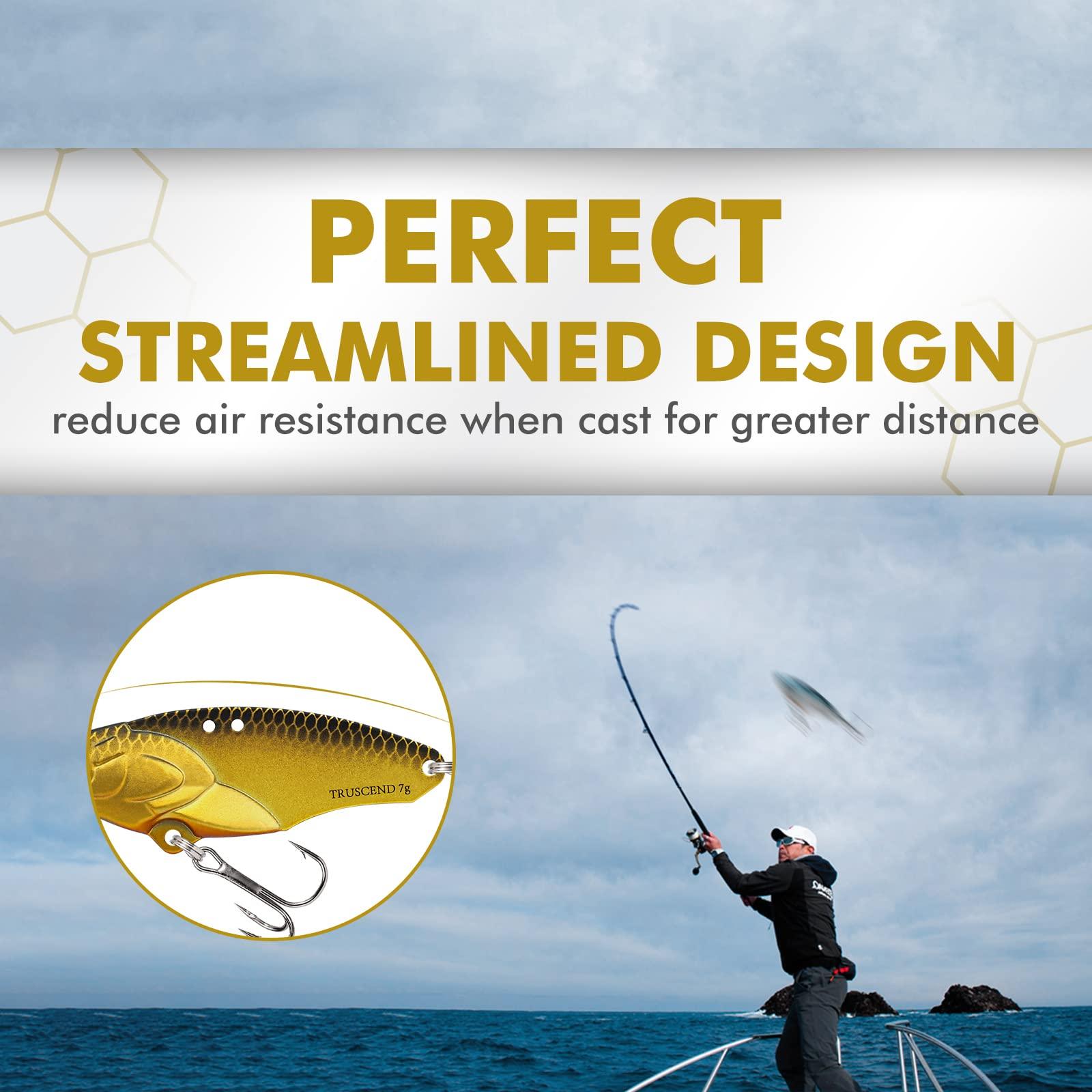 TRUSCEND Vibe Lure Blade Bait Metal Fishing Lure - Truscend Fishing